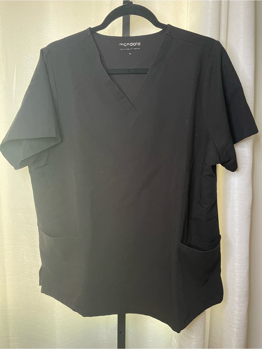 Mandala scrub top